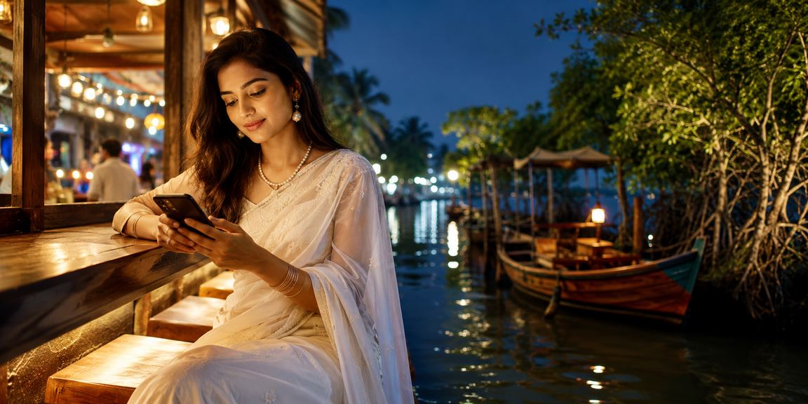 সুন্দরবনের মোবাইল ক্যাসিনো সৈকত দৃশ্য